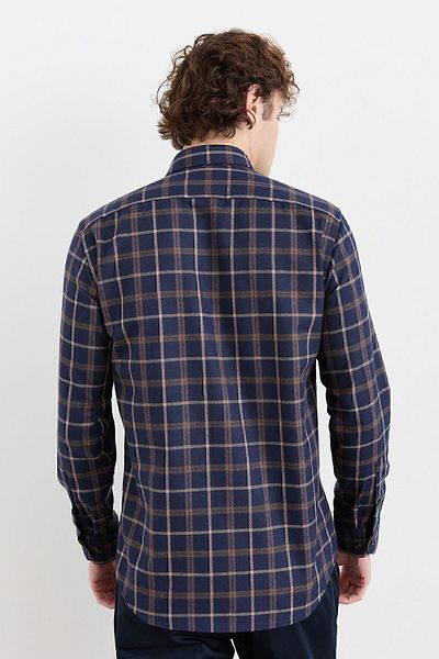 Desen Triko Men's Checkered Winter Shirt 17