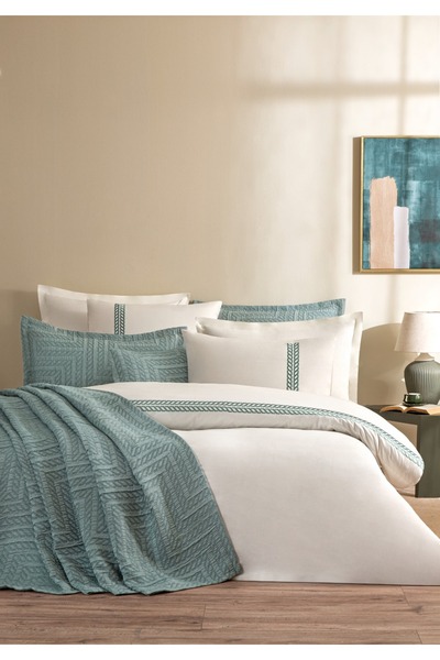 Özdilek Maze Çift Kişilik Yatak Örtülü Nevresim Takımı