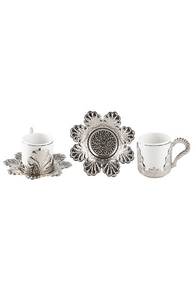 Sena Gilded Porcelain Drip Coffee Cup (337-Y)