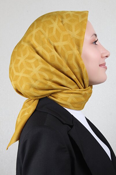 Aker Karma Eşarp 1040600-962 Hardal