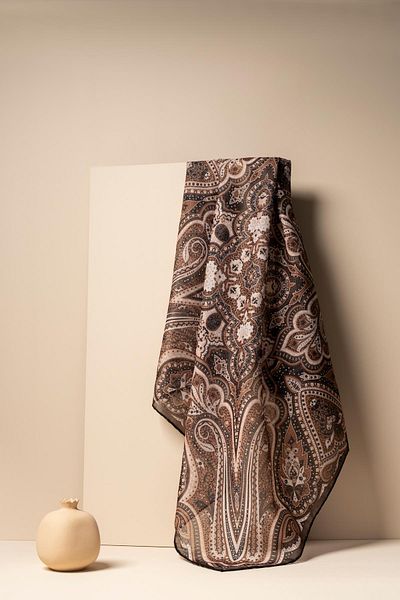 JAWEL Women's Ethnic Patterned Soft Scarf