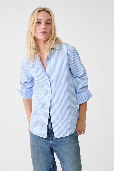 Stradivarius Basic Poplin Shirt