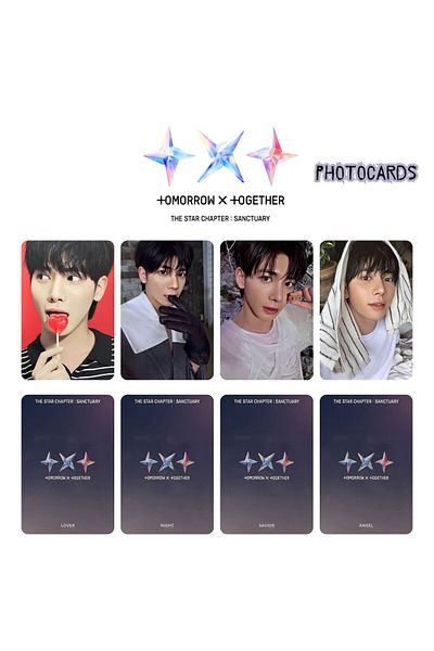 Kpop Dünyasi TXT Taehyun - مجموعة بطاقات الصور ''The Star Chapter: Sanctuary''