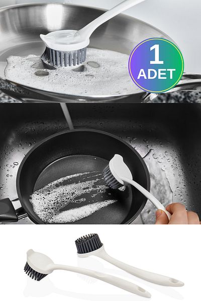 WAPPA Super Durable Dish Sink Brush with Silicone Tip