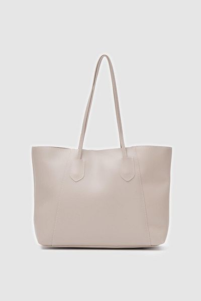 Shule Bags Άνετη τσάντα ώμου Μπεζ