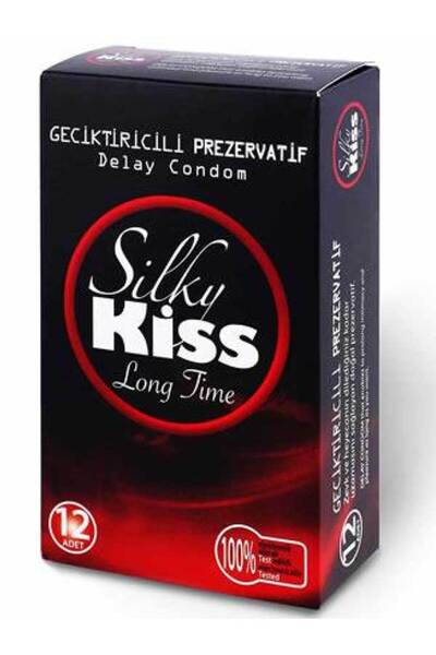 Silky Kiss Long Time Prezervatif