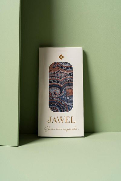 JAWEL Women's Ethnic Patterned Soft Scarf