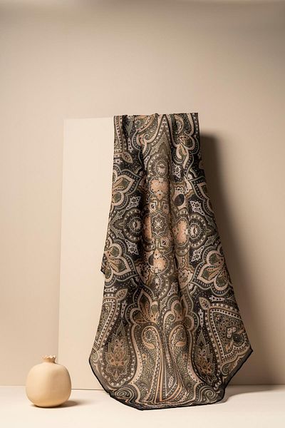 JAWEL Women's Ethnic Patterned Soft Scarf