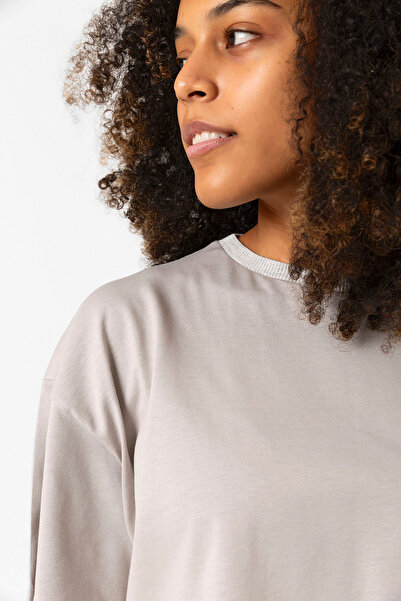 Tshirthane Stone Color Women's Crop Hoodie - Babymonster Monstiez