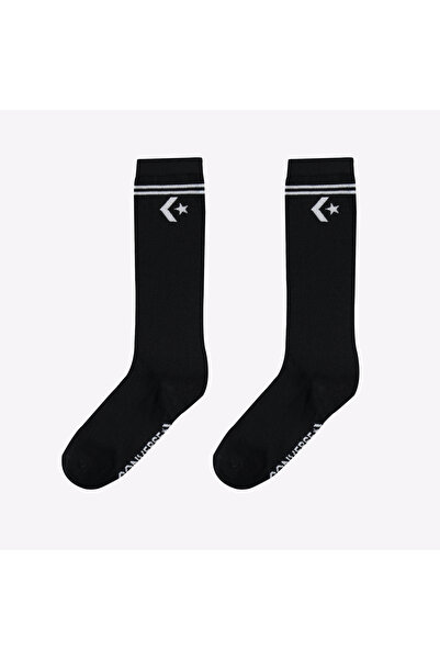 Converse Star Chevron Unisex 2'li Siyah Çorap