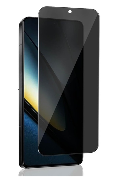 aheaks Poco F6 Nano Ghost Nano Glass Screen Protector - Camera Section Open