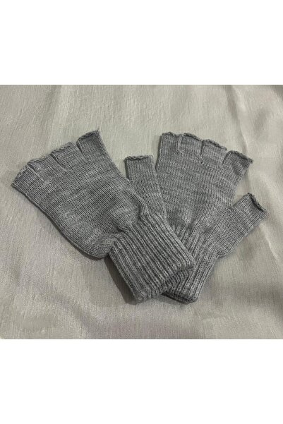 BijuPeri Kışlık Triko Kullanımı Rahat Kesik Unisex  Eldiven