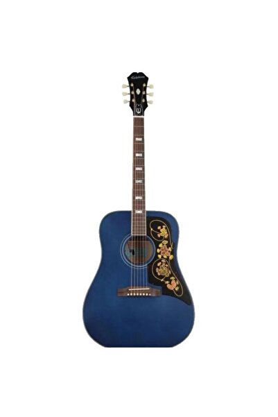 Epiphone Masterbilt Frontier Elektro Akustik Gitar (Aged Viper Blue)