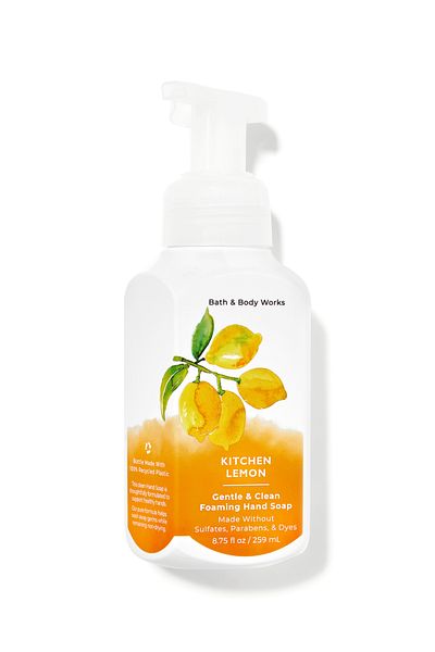 Bath & Body Works Kitchen Lemon Gentle & Clean Foaming Hand Soap