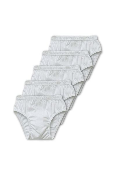 GizaKids 95% Cotton Boys Single Jersey Combed Cotton Slip Panties Underwear Set of 5