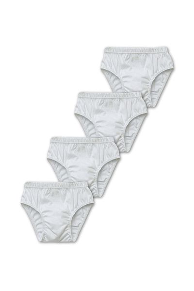 GizaKids Set de 4 chiloți din bumbac pieptănat pentru băieți, 95% bumbac