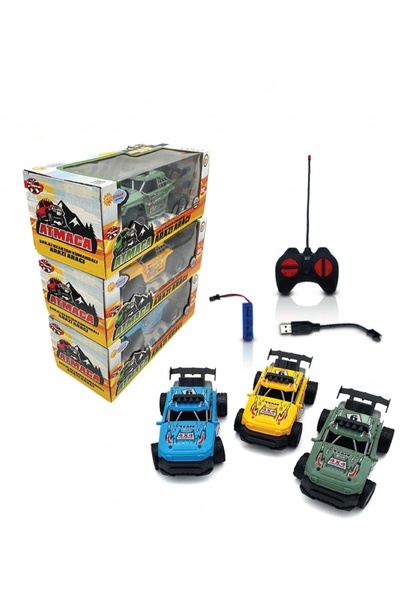 Genel Markalar Atmaca Uzaktan Kumandalı Şarjlı Arazi Aracı 1:24 Ölçekli