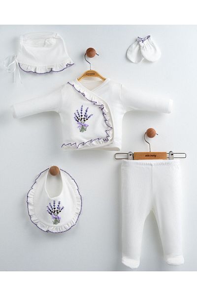 Eda Baby Lavender 5-Piece Hospital Release Set