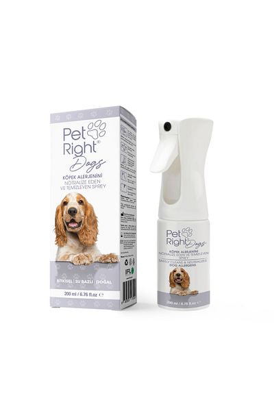 pet right Hundeallergen Neutralisierungsspray Für Den Menschen 200 ml
