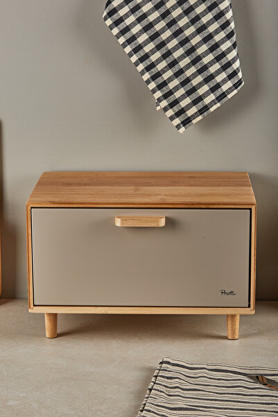 Perotti Eligio Bamboo Bread Cabinet