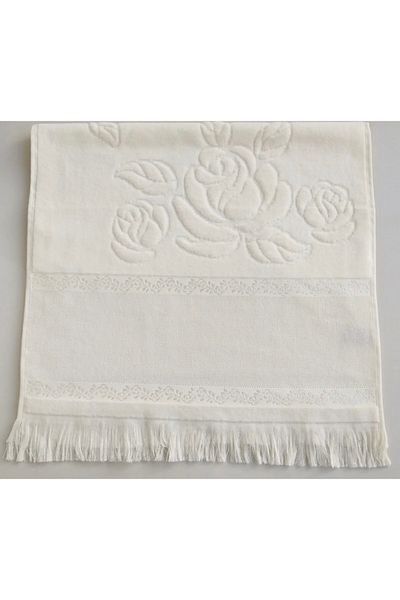 Fiesta Etamine Mother-Daughter Towel Set Cream