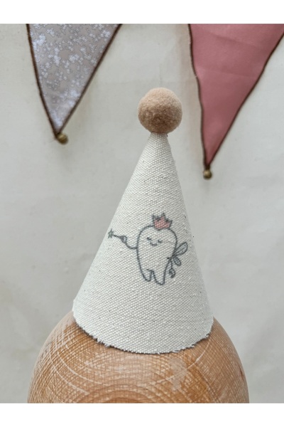 Kukuletaparty İlk Diş Kutlama Şapkası - Erkek Bebek / Kukuleta