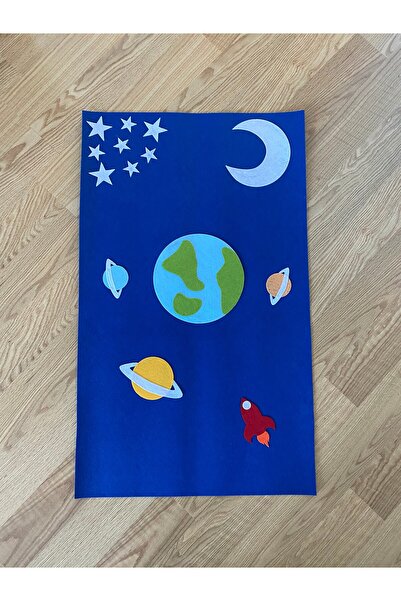 Özel Tasarım Seccade ( Çoçuk Seccadesi ) Erkek Çoçuk Keçeden Çoçuk Seccadesi