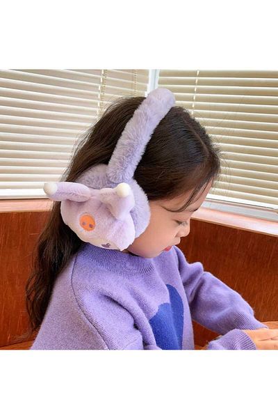 Eva Rose 1 Piece 3-12 Years Old Figured Winter Earmuffs Plush Earmuffs Children's Plush Earmuffs Girls' Earmuffs