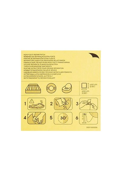 Altınkayaticaret 62068 Bestway Repair Patch 6.5x6.5 Cm Inflatable mattress boat repair patch