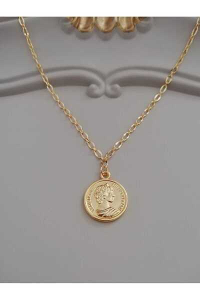 Judas Takı قلادة على شكل إليزابيث ذهبية