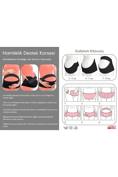 Ankaflex Pre and Postpartum Corset Belly Bands Pregnancy Back Pain Relief Pelvic Support Waist Corset