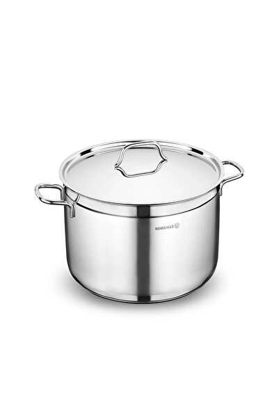 KORKMAZ Alpha 28x18 cm 11LT Extra Derin Tencere -İNDÜKSİYON TABANLI-