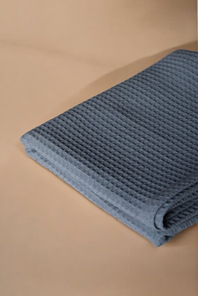 pistore 100% Cotton Newborn Baby Pique 75X100 cm - Anthracite