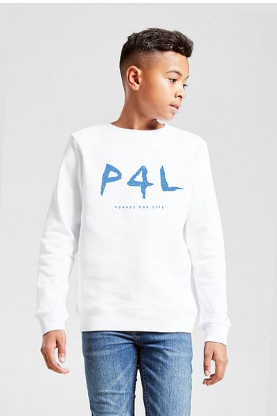 Tshirthane Φούτερ Outer Banks P4L Λευκό Παιδικό 2ip