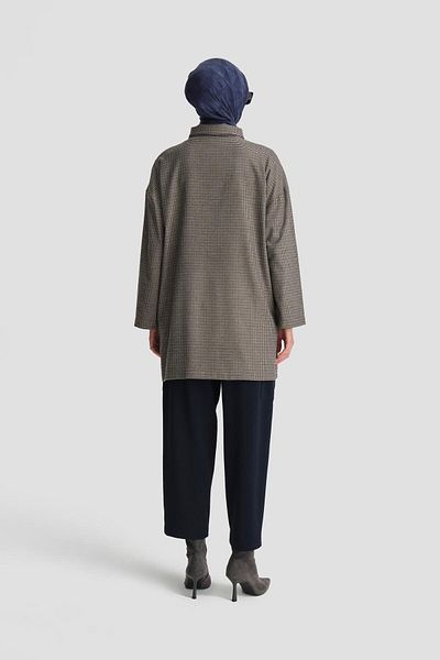 Armine Ribbed Gabardine Trousers 24K2705 Navy
