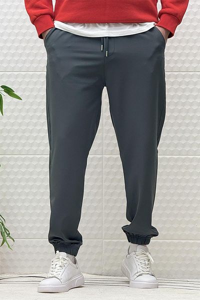 WAFRA Men's Full Lycra Parachute Fabric Elastic Jogger Pants