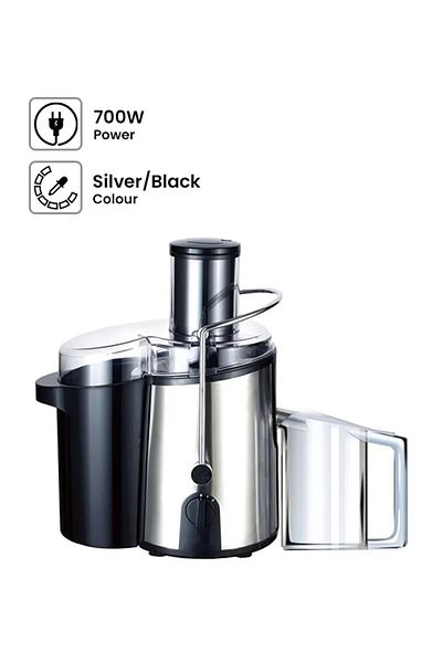 ALSAIF 700W Electric Citrus Juicer, Two speeds with pulse, Large feeding tube, S/S strainer