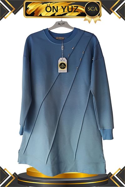 SCA Stylish Tunic with Stone Detail