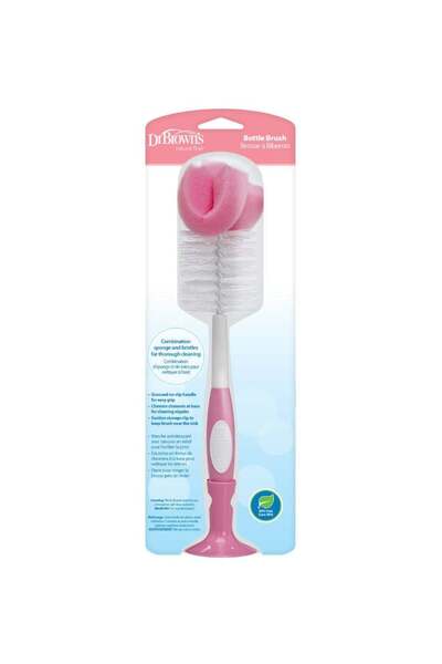 Dr.Brown's Dr Brown's Emzik ve Biberon Temizleme Fırçası Pembe