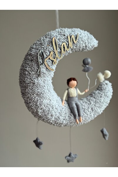 Pure Erkek bebek ledli kapı süsü