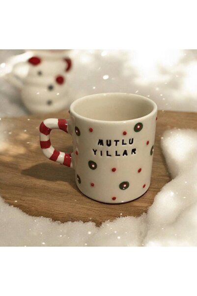 HomeSipahi Özel el yapımı (MUTLU YILLAR) Mug kupa bardak