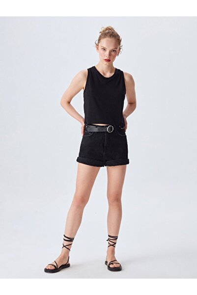 Ltb Halter Neck Black Undershirt