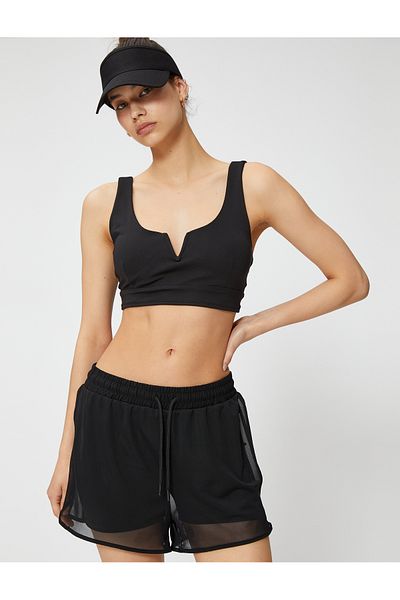 Koton Leggings Parachute Sports Shorts