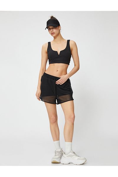 Koton Leggings Parachute Sports Shorts