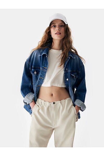 Ltb White Crop T-shirt