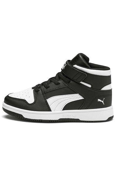 Puma 370488   Rebound Joy Layup Sl V Ps Kids Sneakers Black-White