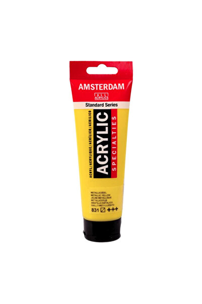 Talens Amsterdam Standart Akrilik Boya 120ml Metallic Yellow / 831