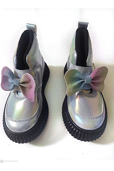 Arzen GÜMÜŞ RENGİ FİYONKLU BANTLI KIŞLIK BOT