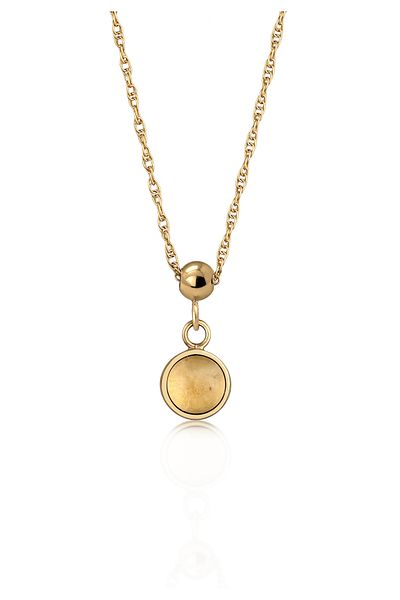 ELLI Damen-Halskette mit rotem Granat-Cabochon-Schliff – Strass, Kettenglied, 925er Sterlingsilber