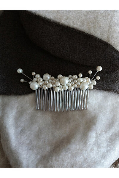 Eva Flore Pearled Bridal Engagement Maternity Hair Comb Hairpin